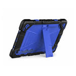 Samsung Galaxy Tab S8 Rugged Shockproof Case with Kickstand (Blue)