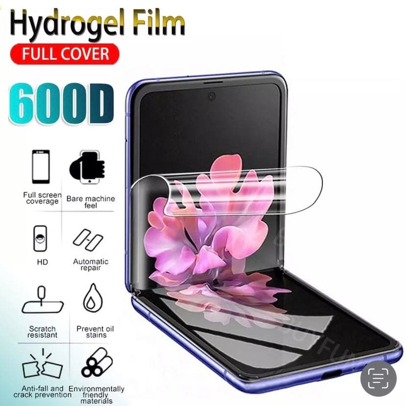 Screen Protector for Samsung Galaxy Z Flip 2 (2 in 1 Pack)
