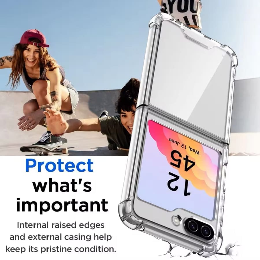 Case for Samsung Galaxy Z Flip 6 (Clear)