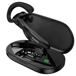 Bluetooth headset charging case with digital LED battery display