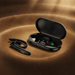 Bluetooth headset charging case with digital LED battery display
