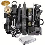 Survival Kit - (15 Piece) With Waterproof Case - Tools & Kits (multipurpose)