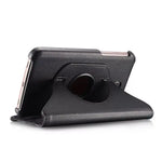 Synthetic Leather Cover for Samsung Galaxy Tab 3 7.0” - T210/T211/T215 - Black - Phone/Tablet Accessories
