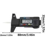 Tyre Tread Gauge - Thickness / Black - Tools & Kits (multipurpose)