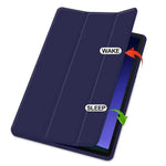 Ultra-Thin PU Leather Magnetic Case with Pencil Holder for Samsung Galaxy Tab A9 β Full Body Protective Folio Cover