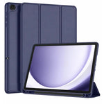 Ultra-Thin PU Leather Magnetic Case with Pencil Holder for Samsung Galaxy Tab A11+ Plus β Full Body Protective Folio