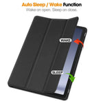 Ultra-Thin PU Leather Magnetic Case with Pencil Holder for Samsung Galaxy Tab S9 FE β Full Body Protective Folio Cover