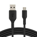 USB-A to Micro-USB Charger Cable for Asus Phones (Black) 1m - Black - Electronics Accessories