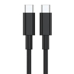 USB-C to Charger Cable for Huawei Phones (Black) 1m - Black - Electronics Accessories