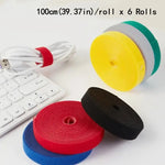 Velcro Cable Tape - (Pack of 6 / 1m each) - Tools & Models