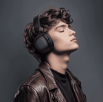 W64 wireless headphones featuring a foldable design for convenient storage