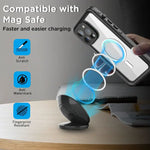 Waterproof & Shockproof Case for iPhone 15 – Clear Protective Cover