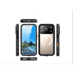 Waterproof & Shockproof Case for iPhone 17 Pro Max β Clear Protective Cover