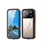 Waterproof & Shockproof Case for iPhone 17 Pro Max β Clear Protective Cover