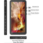 Waterproof Shockproof Case for Samsung Galaxy Note 20