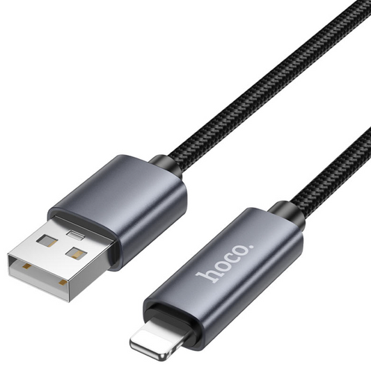 X112 USB to iPhone Fast Charging Cable front view