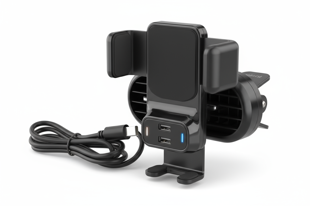 Car mobile phone and charger stand