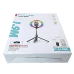 1.9m Ring Light Selfie Stick P100RGB - Electronics Accessories