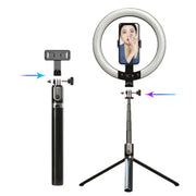 1.9m Ring Light Selfie Stick P100RGB - Electronics Accessories