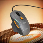 12800 DPI Wired RGB Gaming Mouse with 6 Buttons (GM52)