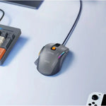 12800 DPI Wired RGB Gaming Mouse with 6 Buttons (GM52)