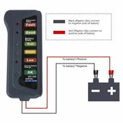 12V LED Car Battery Load Tester - Tools & Kits (multipurpose)