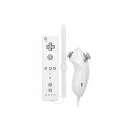2 in 1 Wii Motion Plus Controller & Nunchuk Set – Wireless Gamepad