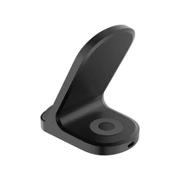 2-in-1 Wireless Charging Stand | Magnetic Fast Charger for Smartphone & Earbuds | Foldable Dock