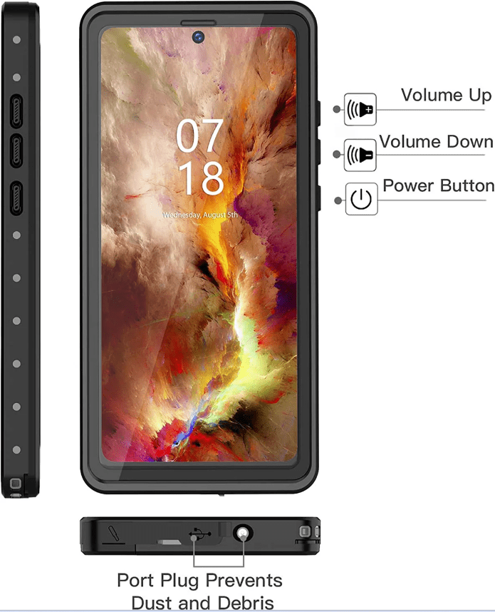 Redpepper Waterproof Shockproof Case for Samsung Note 20 Ultra