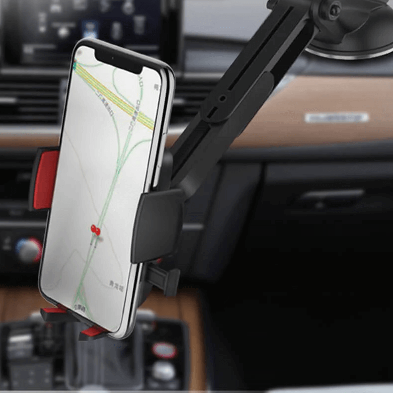 Hoco CAD01 Car Phone Holder – Easy-Lock Dashboard & Windshield Mount
