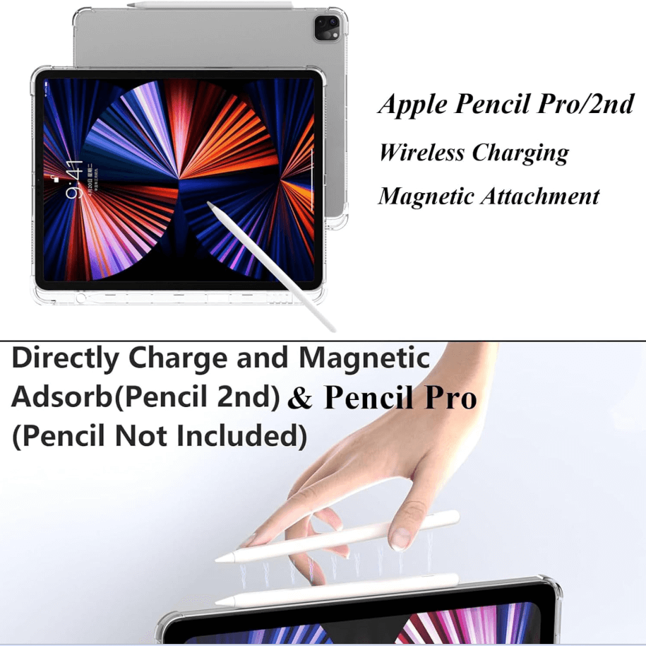 iPad Pro 11 2nd Gen 2020 Clear Case – Slim Transparent Cover