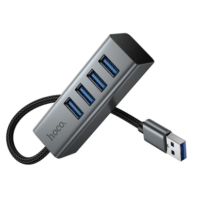 USB A to 4 Port USB 3.0 Expansion Hub 5Gbps (HB1B)