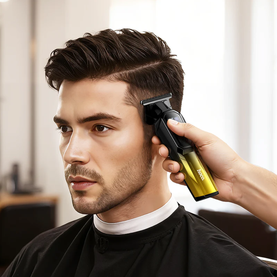 Electric Hair Clipper LED Display Cordless Trimmer (HP27)
