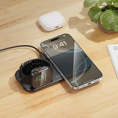 15W 3 in 1 Wireless Charger Ultra Thin Aluminum (CW65)