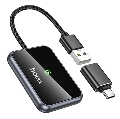 Hoco Wireless CarPlay Adapter USB-A USB-C Converter (HU1)