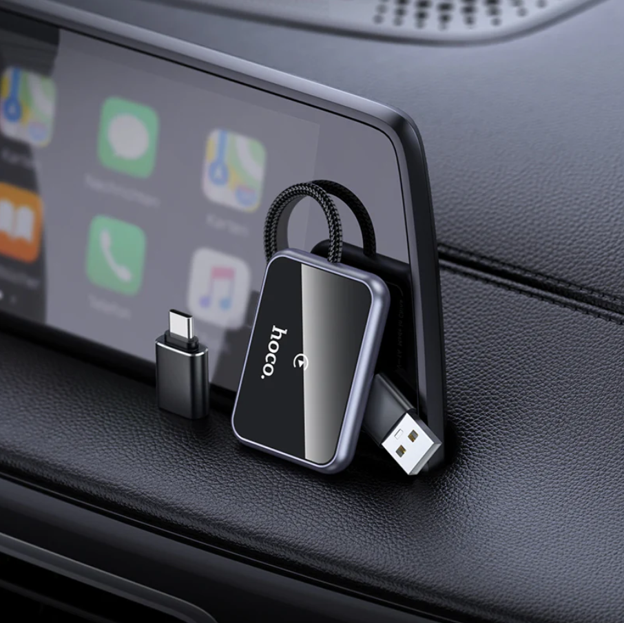 Hoco Wireless CarPlay Adapter USB-A USB-C Converter (HU1)