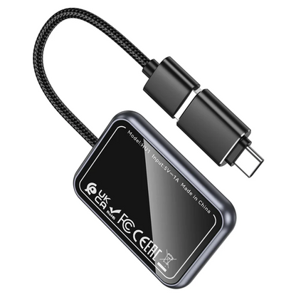 Hoco Wireless CarPlay Adapter USB-A USB-C Converter (HU1)