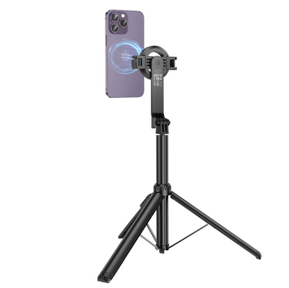 Hoco Bluetooth Selfie Stick With 1.5m Tripod Magnetic Phone Holder (K25)