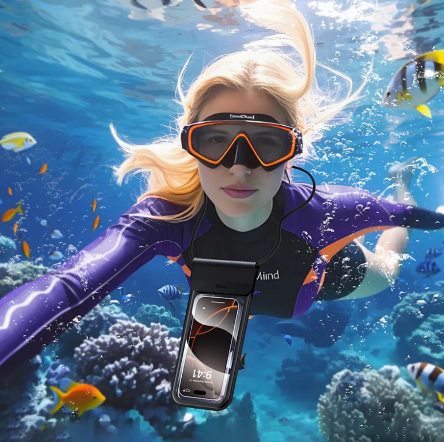 Triple Sealed Waterproof Phone Bag With IP68 Dry Pouch (HX53)