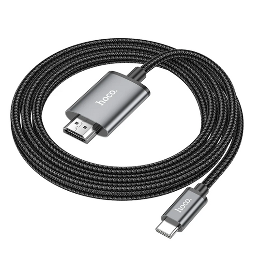 Hoco Type C to 4K HDMI Cable 2 Meter (UA27-C)