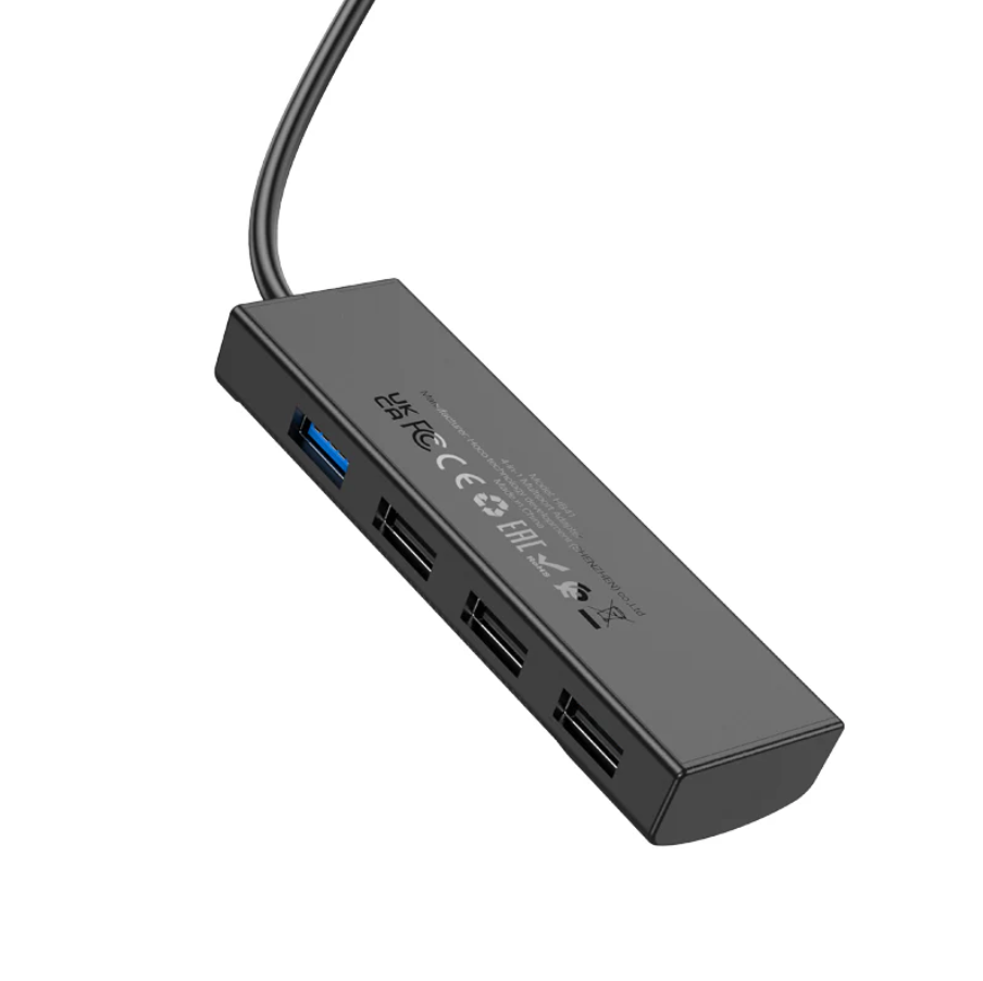 Hoco USB-C to USB-A 4 in 1 USB Expansion Hub 5Gbps (HB41)