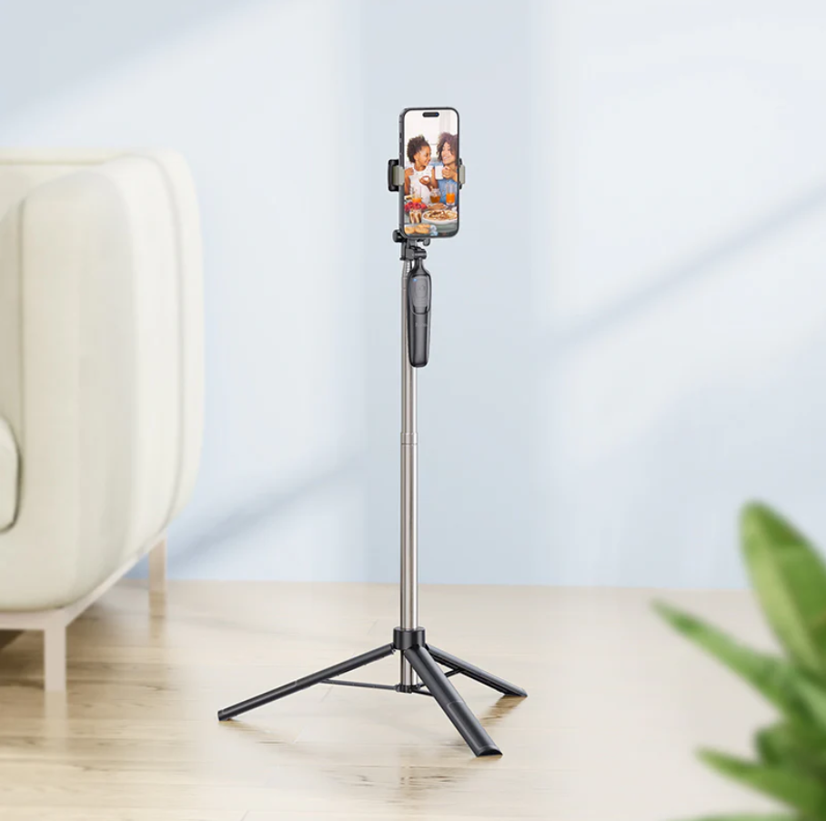 Hoco Premium Bluetooth Selfie Stick With 1.57m Tripod Stand (K19)