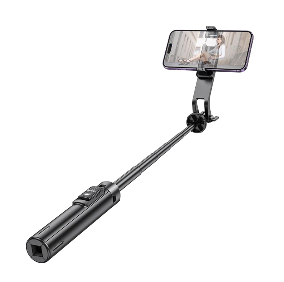 Hoco Premium 2 in 1 Selfie Stick With 1.37m QuadPod (K21)