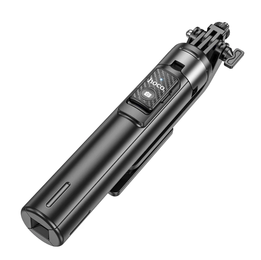 Hoco Premium 2 in 1 Selfie Stick With 1.37m QuadPod (K21)