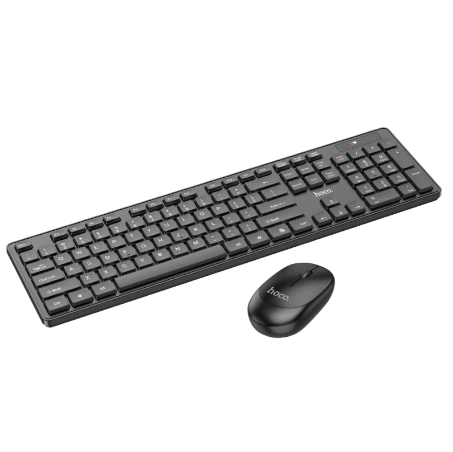 Hoco Wireless Keyboard Mouse Combo With USB Receiver (GM17)