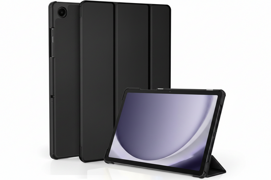 Black tablet case with 'Galaxy Tab A11+' branding on a white background