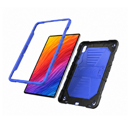 Samsung Galaxy Tab S9 FE Rugged Shockproof Case with Kickstand (Blue)