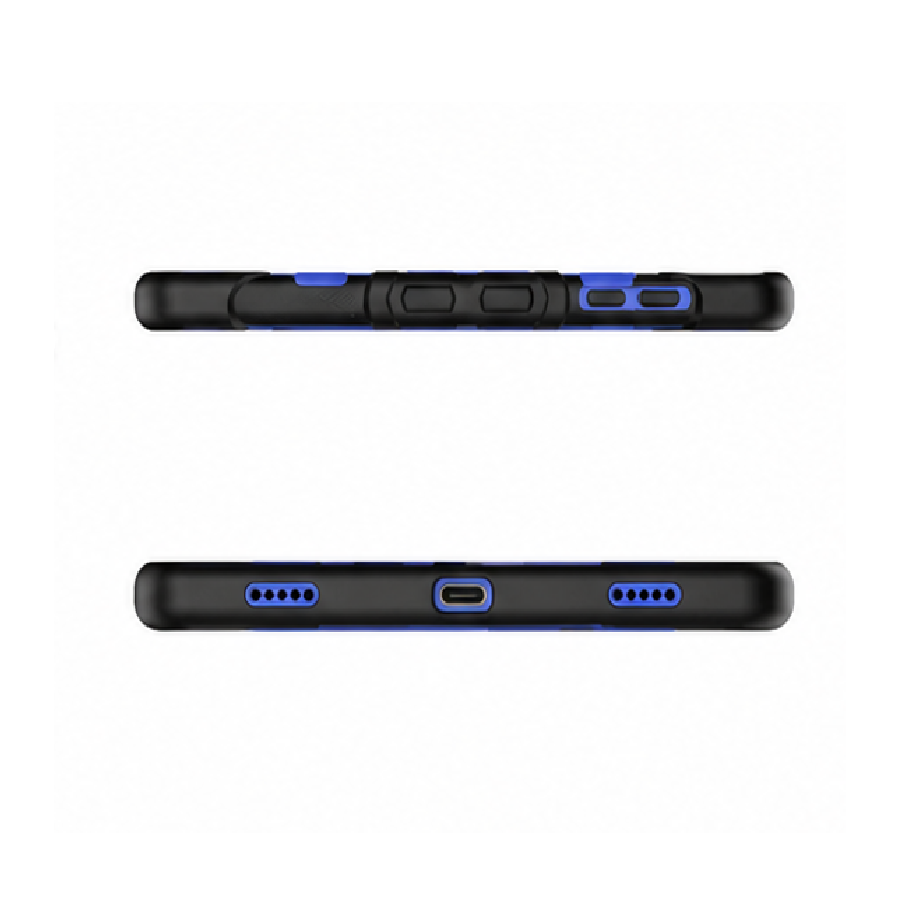Samsung Galaxy Tab S9 FE Rugged Shockproof Case with Kickstand (Blue)