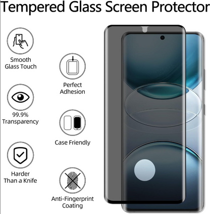 Samsung Galaxy S22 Ultra Privacy Tempered Glass Screen Protector – 9H HD Anti-Spy, 2.5D Rounded Edge, Impact & Scratch Resistant