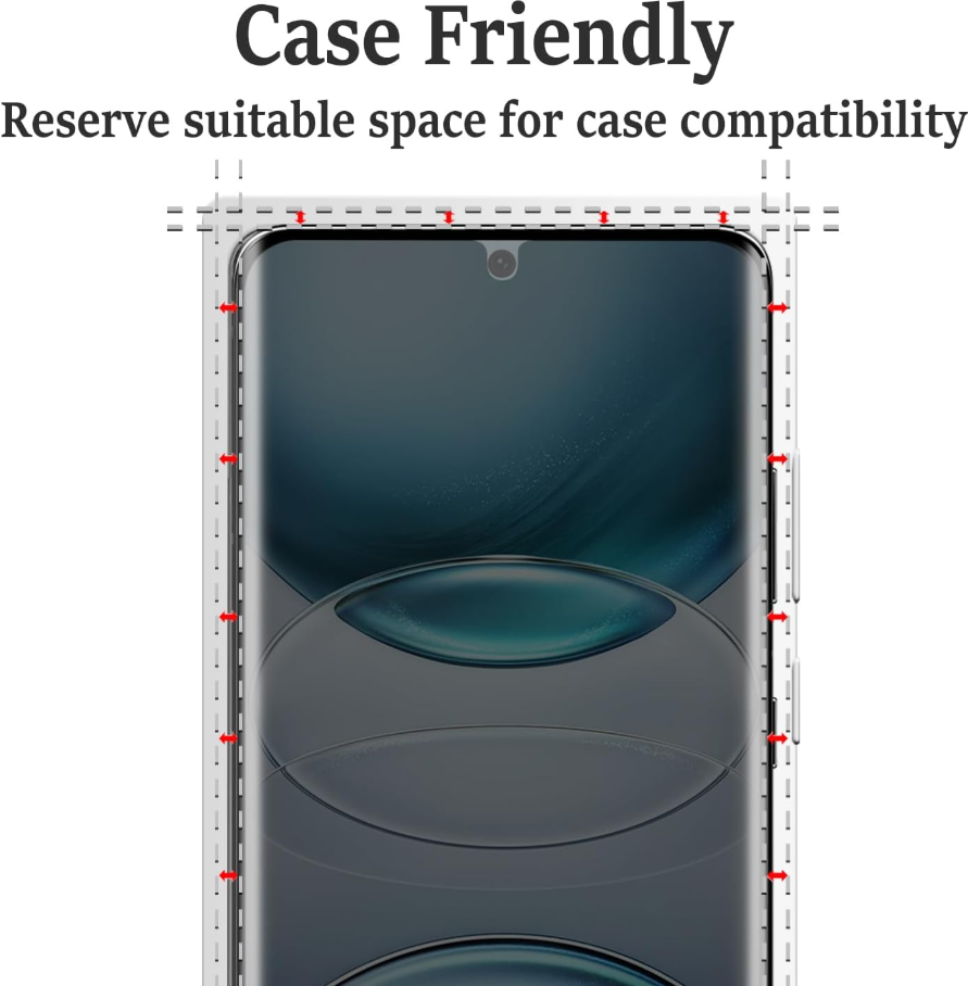 Samsung Galaxy S22 Ultra Privacy Tempered Glass Screen Protector – 9H HD Anti-Spy, 2.5D Rounded Edge, Impact & Scratch Resistant
